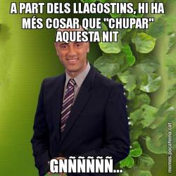 A PART DELS LLAGOSTINS, HI HA MÉS COSAR QUE "CHUPAR" AQUESTA NIT GNÑÑÑÑÑ...