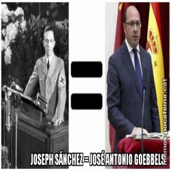 JOSEPH SÁNCHEZ = JOSÉ ANTONIO GOEBBELS