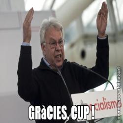 GRàCIES, CUP !