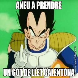 ANEU A PRENDRE UN GOT DE LLET CALENTONA