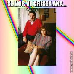 SE NOS VE GRISES ANA...