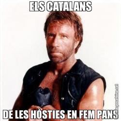 ELS CATALANS DE LES HÒSTIES EN FEM PANS