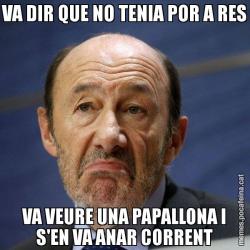 VA DIR QUE NO TENIA POR A RES VA VEURE UNA PAPALLONA I S'EN VA ANAR CORRENT