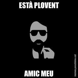 ESTÀ PLOVENT AMIC MEU