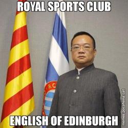 ROYAL SPORTS CLUB ENGLISH OF EDINBURGH