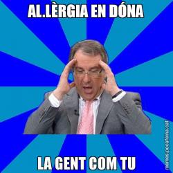 AL.LÈRGIA EN DÓNA LA GENT COM TU