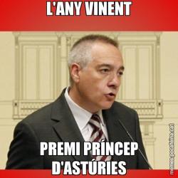 L'ANY VINENT PREMI PRÍNCEP D'ASTÚRIES