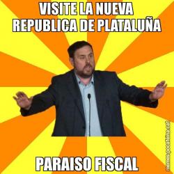 VISITE LA NUEVA REPUBLICA DE PLATALUÑA PARAISO FISCAL
