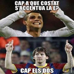 CAP A QUE COSTAT S'ACCENTUA LA E? CAP ELS DOS