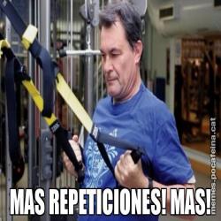MAS REPETICIONES! MAS!