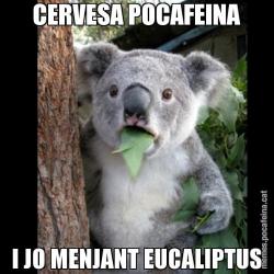 CERVESA POCAFEINA I JO MENJANT EUCALIPTUS