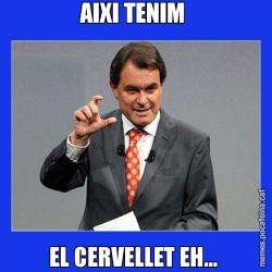 AIXI TENIM  EL CERVELLET EH...