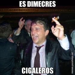 ES DIMECRES CIGALEROS