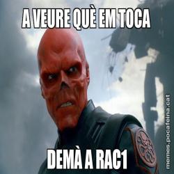 A VEURE QUÈ EM TOCA DEMÀ A RAC1