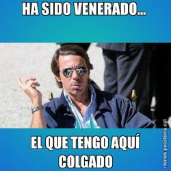 HA SIDO VENERADO...  EL QUE TENGO AQUÍ COLGADO