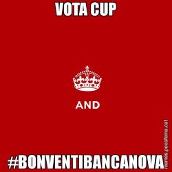 VOTA CUP #BONVENTIBANCANOVA