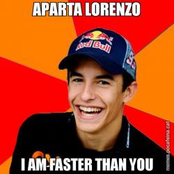 APARTA LORENZO I AM FASTER THAN YOU