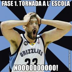 FASE 1. TORNADA A L' ESCOLA NOOOOOOOOOO!