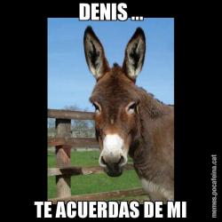 DENIS ... TE ACUERDAS DE MI