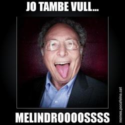 JO TAMBE VULL... MELINDROOOOSSSS