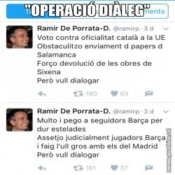 "OPERACIÓ DIÀLEG"