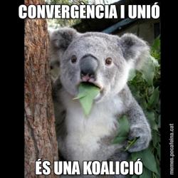 CONVERGÈNCIA I UNIÓ ÉS UNA KOALICIÓ