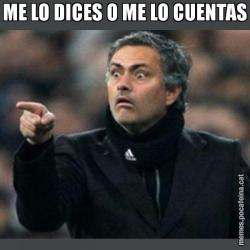 ME LO DICES O ME LO CUENTAS