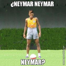 ¿NEYMAR NEYMAR NEYMAR?