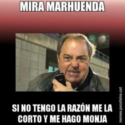 MIRA MARHUENDA SI NO TENGO LA RAZÓN ME LA CORTO Y ME HAGO MONJA