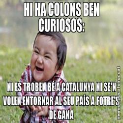 HI HA COLONS BEN CURIOSOS: NI ES TROBEN BÉ A CATALUNYA NI SE'N VOLEN ENTORNAR AL SEU PAÍS A FOTRE'S DE GANA