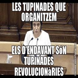LES TUPINADES QUE ORGANITZEM ELS D'ENDAVANT SóN TUPINADES REVOLUCIONàRIES