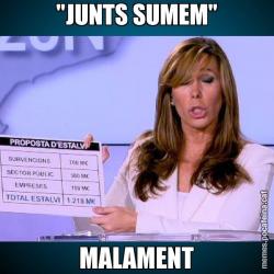 "JUNTS SUMEM" MALAMENT