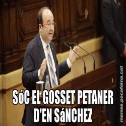 SóC EL GOSSET PETANER D'EN SáNCHEZ