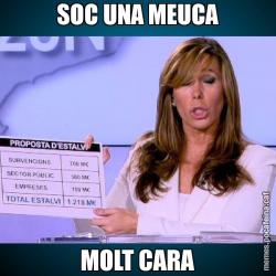 SOC UNA MEUCA MOLT CARA