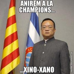 ANIREM A LA CHAMPIONS... ...XINO-XANO