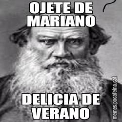 OJETE DE MARIANO DELICIA DE VERANO