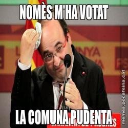 NOMÈS M'HA VOTAT LA COMUNA PUDENTA