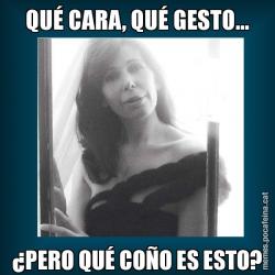 QUÉ CARA, QUÉ GESTO... ¿PERO QUÉ COÑO ES ESTO?