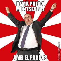 DEMÀ PUJO A MONTSERRAT AMB EL PARRAS