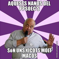 AQUESTS NANOS DEL PPSOEC'S SóN UNS XICOTS MOLT MACOS