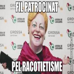 FIL PATROCINAT PEL RACOTIETISME