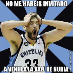 NO ME HABEIS INVITADO A VENIR A LA VALL DE NURIA