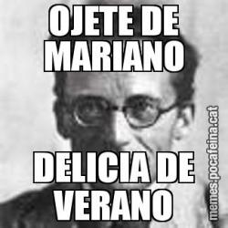 OJETE DE MARIANO DELICIA DE VERANO
