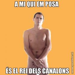 A MI QUI EM POSA  ÉS EL REI DELS CANALONS