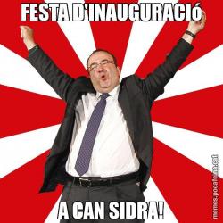 FESTA D'INAUGURACIó A CAN SIDRA!
