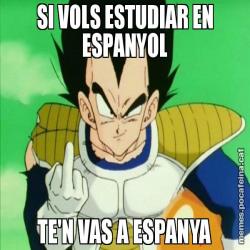 SI VOLS ESTUDIAR EN ESPANYOL TE'N VAS A ESPANYA