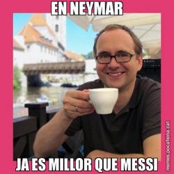 EN NEYMAR JA ES MILLOR QUE MESSI