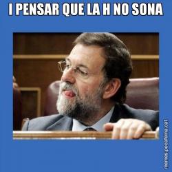 I PENSAR QUE LA H NO SONA