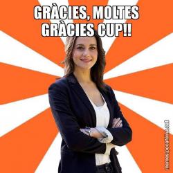 GRÀCIES, MOLTES GRÀCIES CUP!!