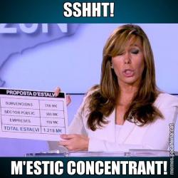 SSHHT! M'ESTIC CONCENTRANT!